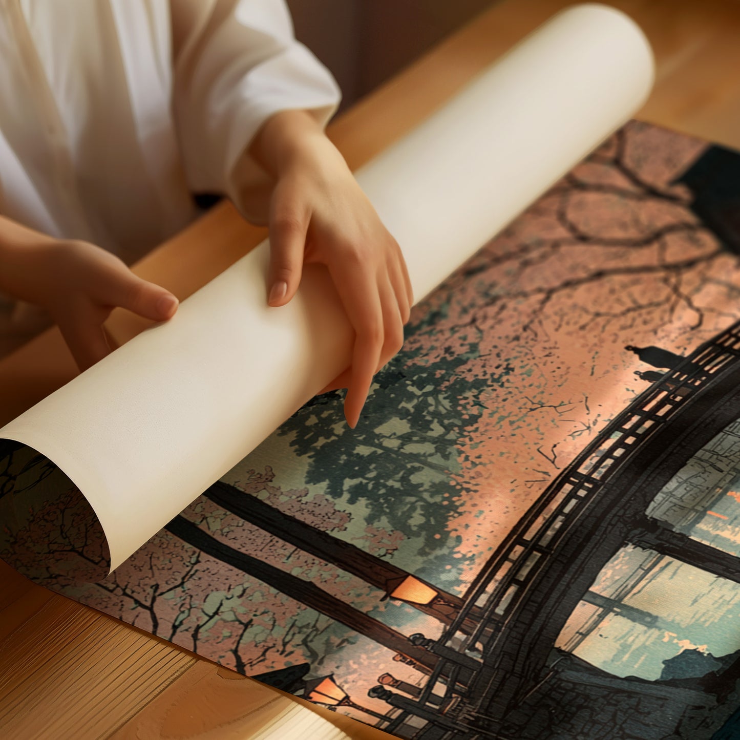 Beneath the Lantern's Glow