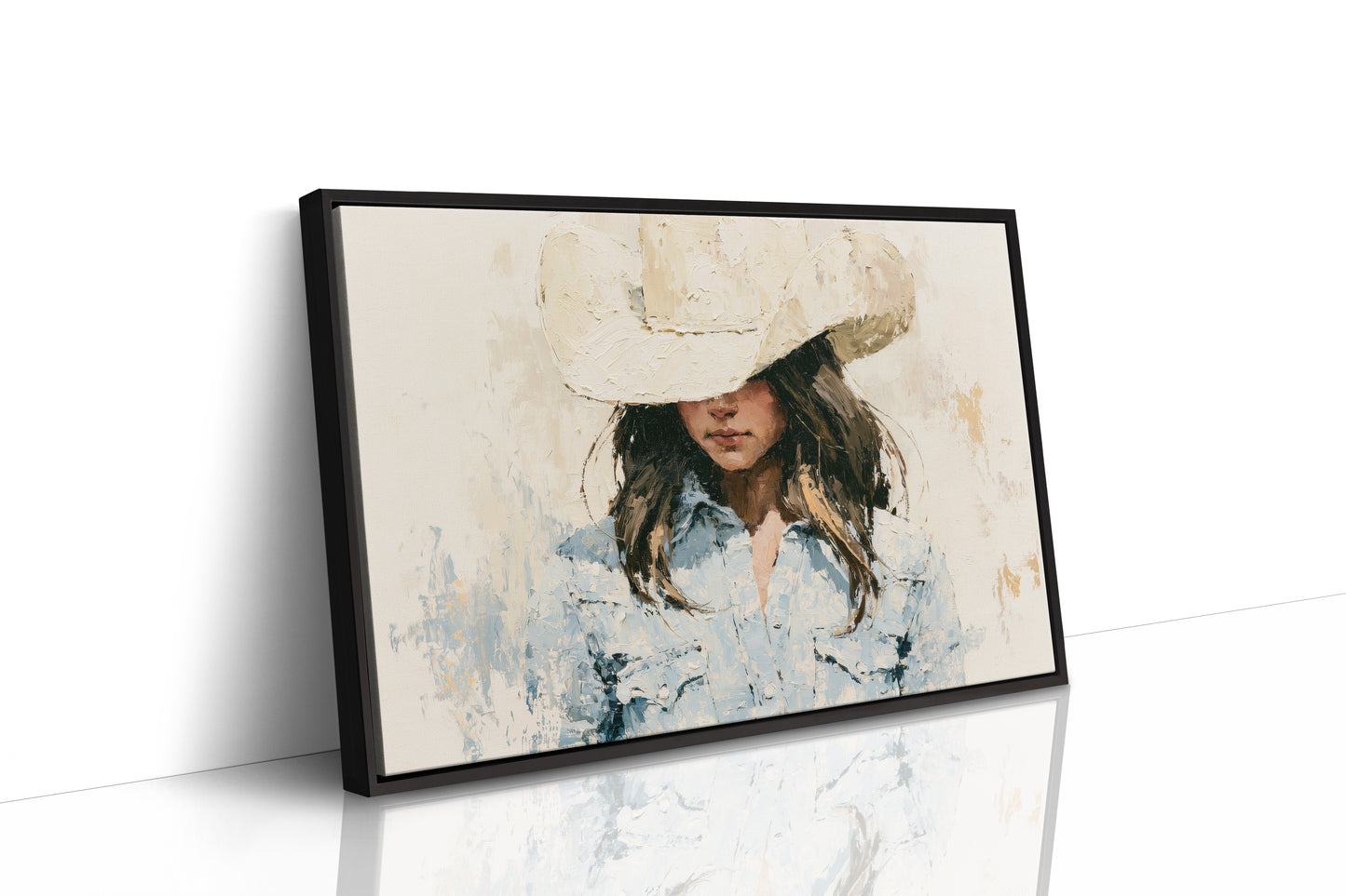 Shadowed Brim, Denim Blue