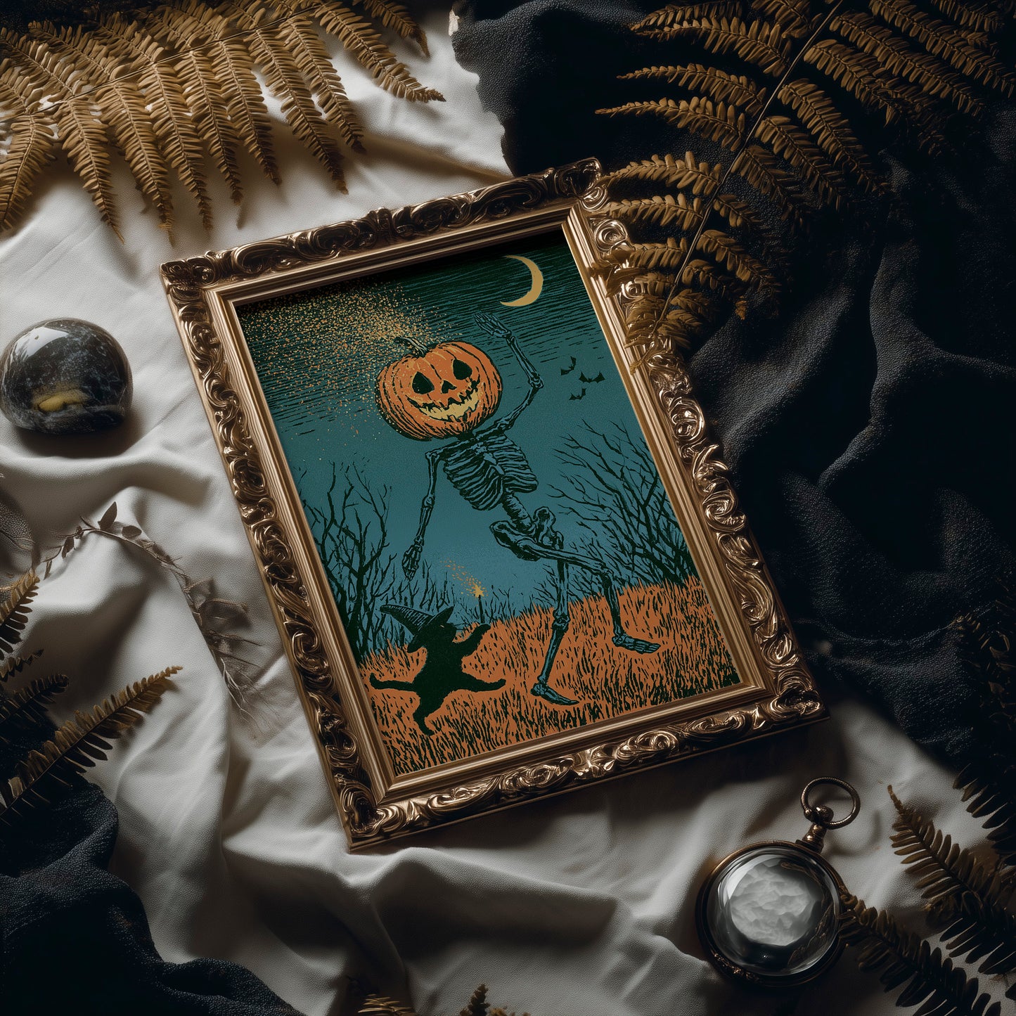 Jack-o'-Lantern Bone Dance