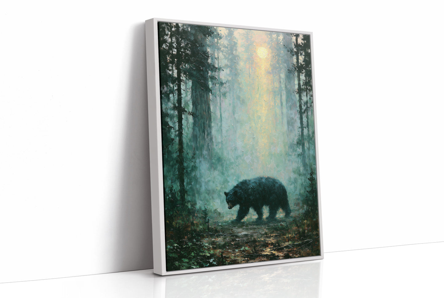 Bear Crossing at First Light