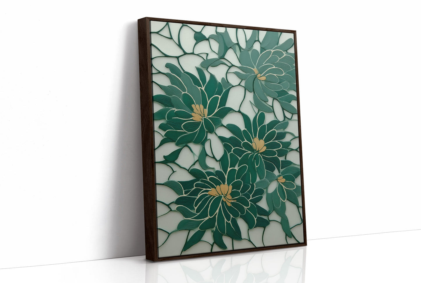 Jade Petals Dance In Morning Light