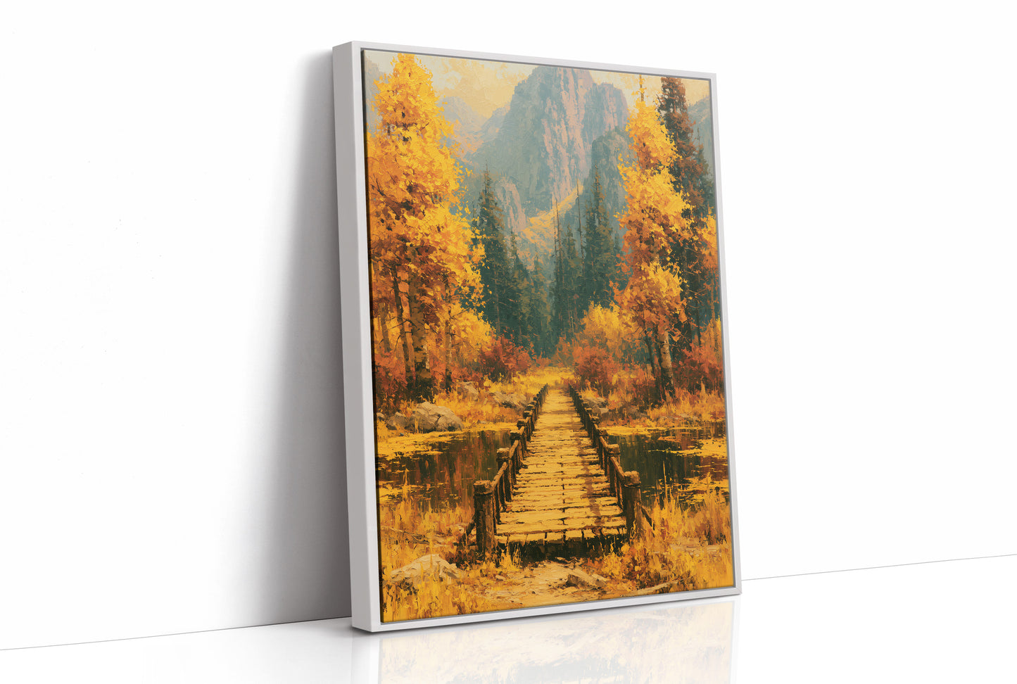 Golden Boardwalk to the Peaks