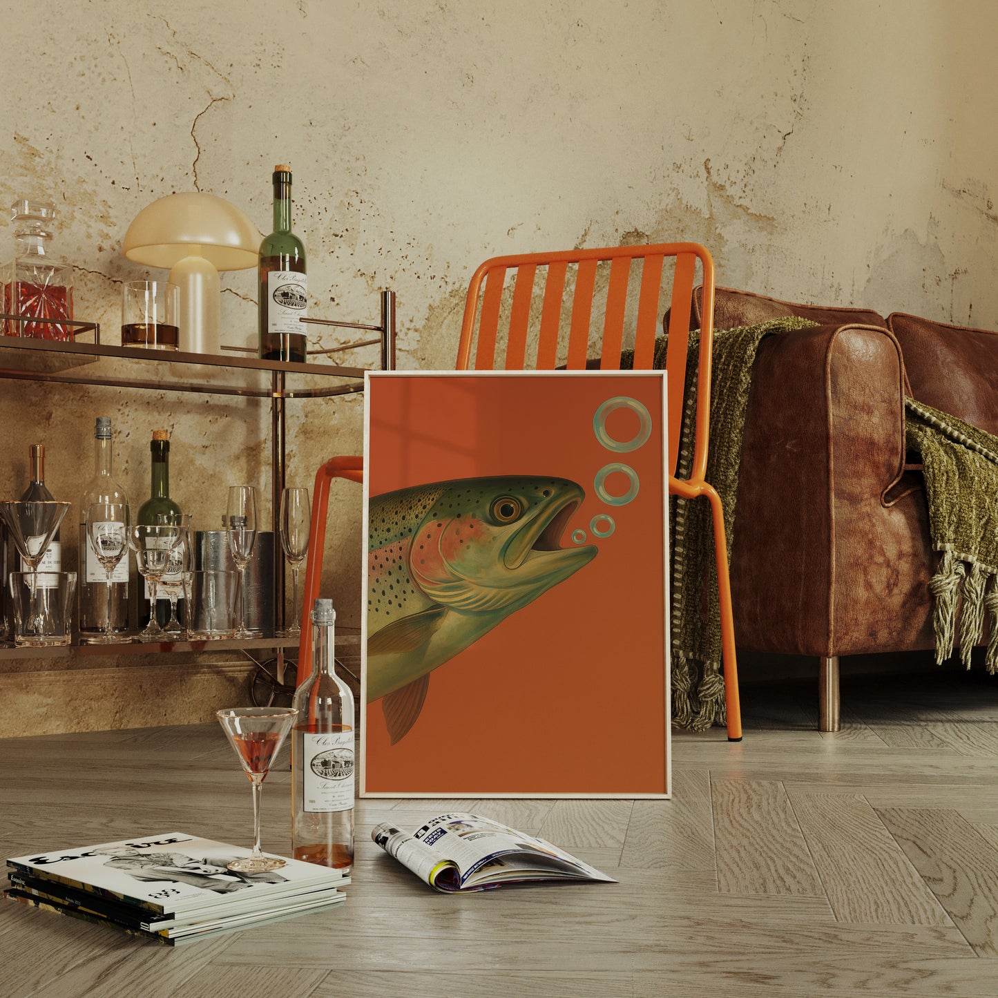 Trout Dreams in Tangerine