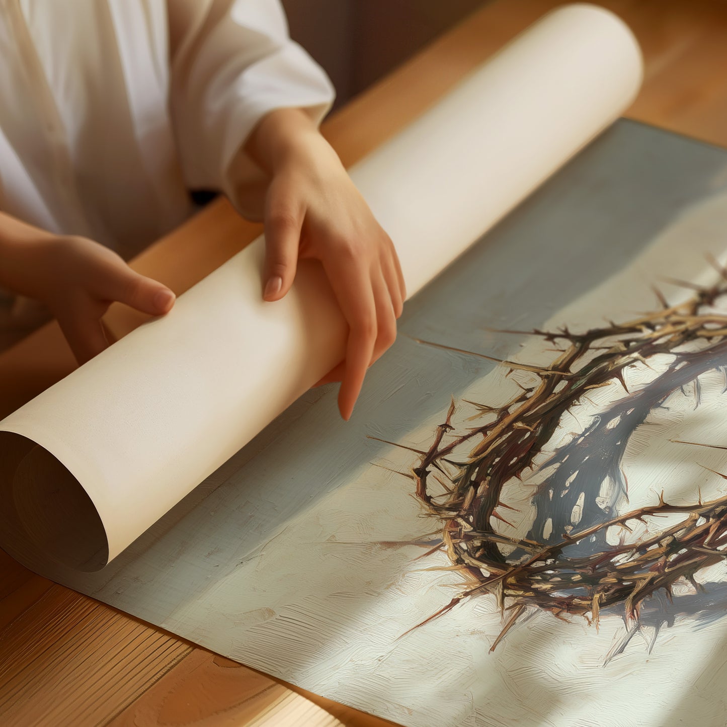 Crown of Thorns Casts Sacred Shadow