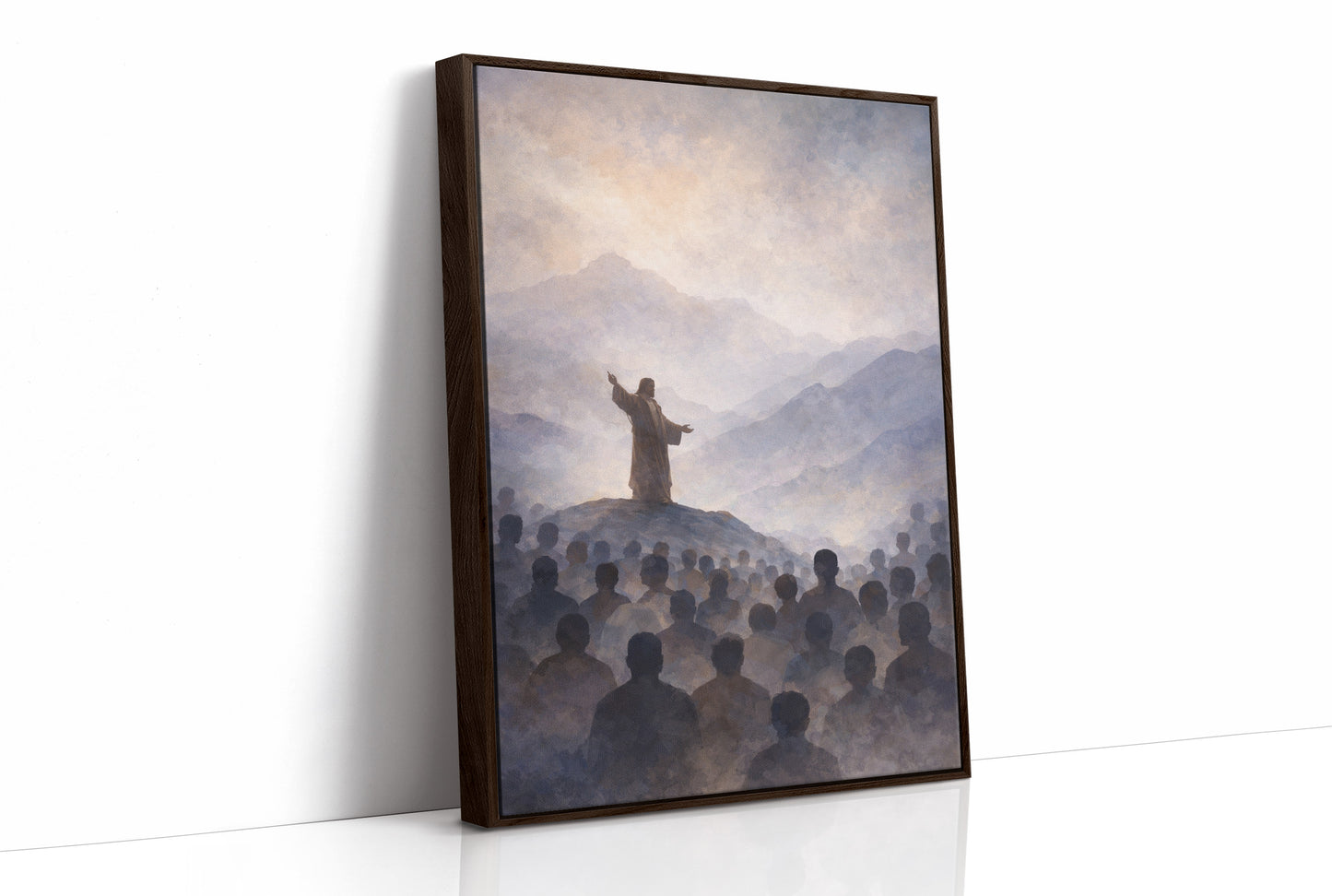 Ethereal Sermon Among Mountain Mists