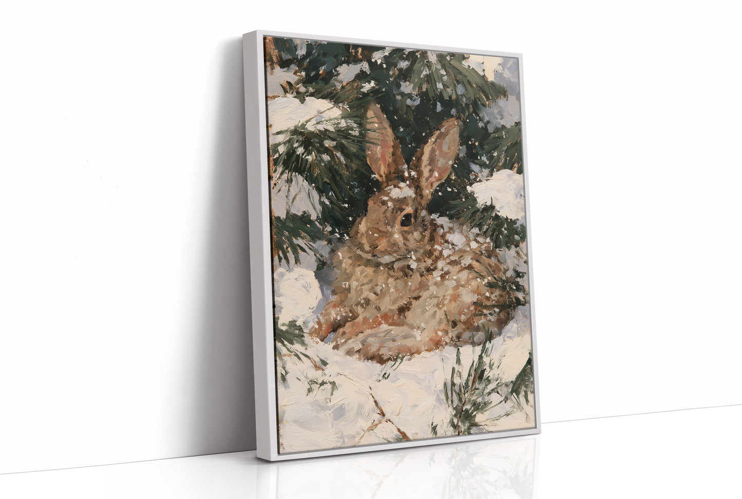 Winter Rabbit Hideaway