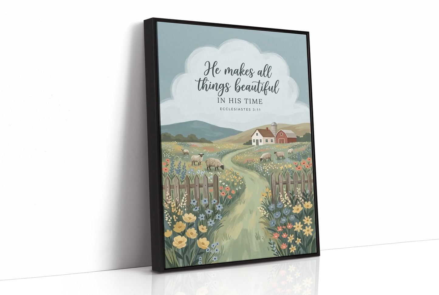 He Makes All Things Beautiful: Sheep Pasture Farmhouse