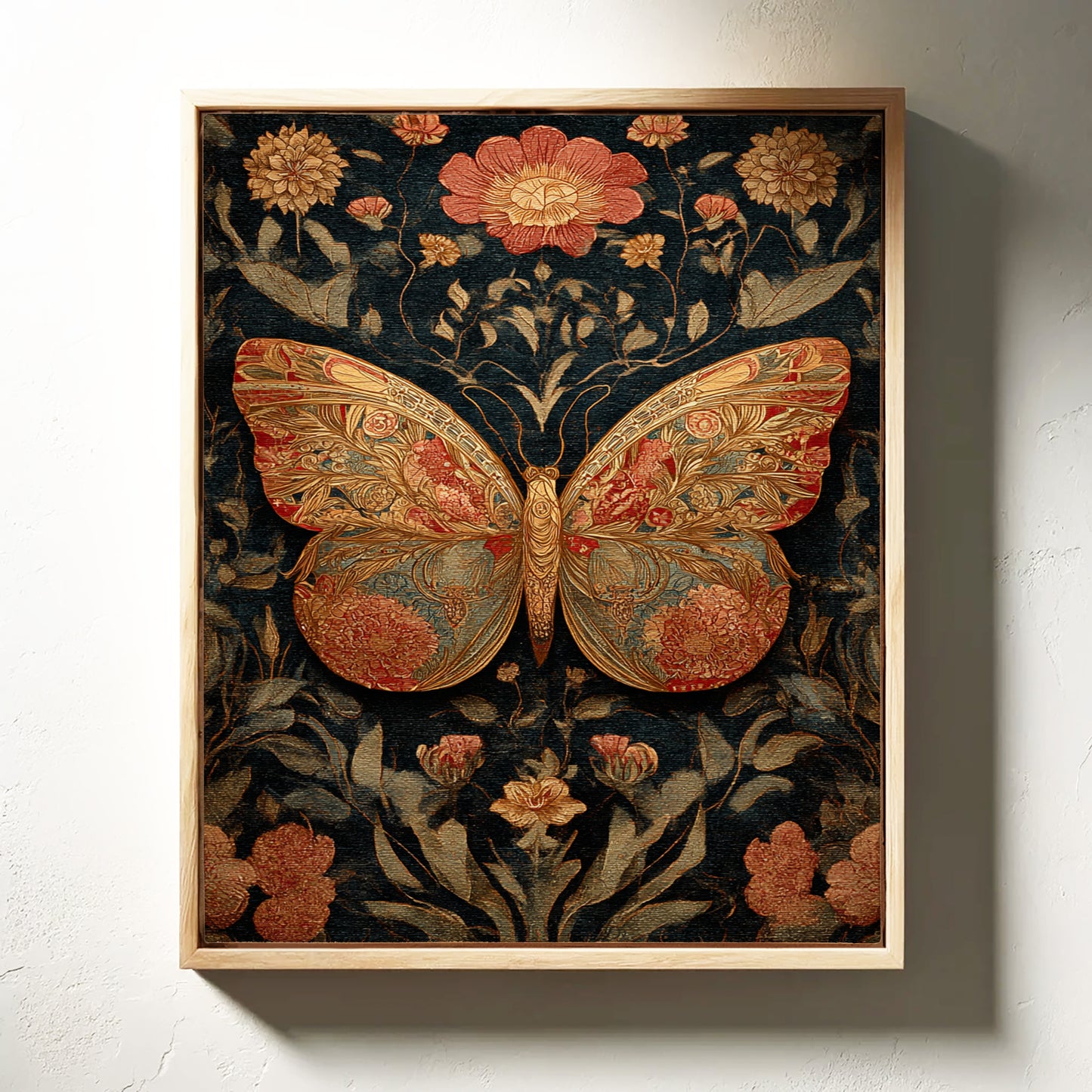 Embroidered Wings of a Forgotten Garden