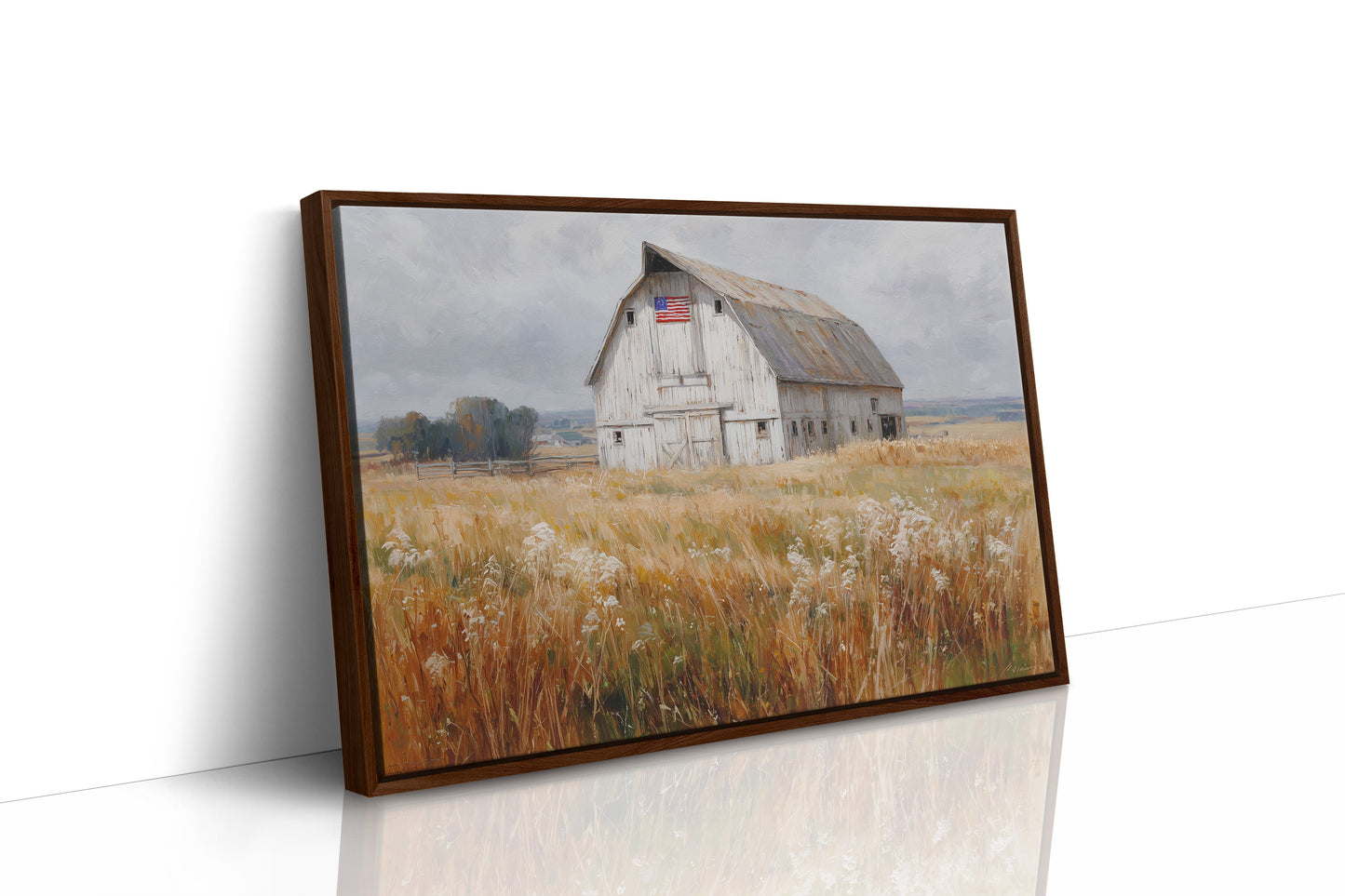 Prairie Stars Above Weathered White
