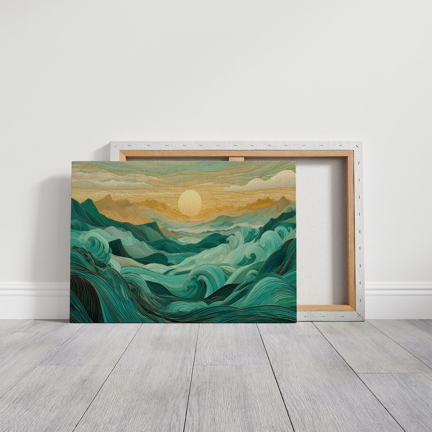 Ocean Mountains Dance At Dawn