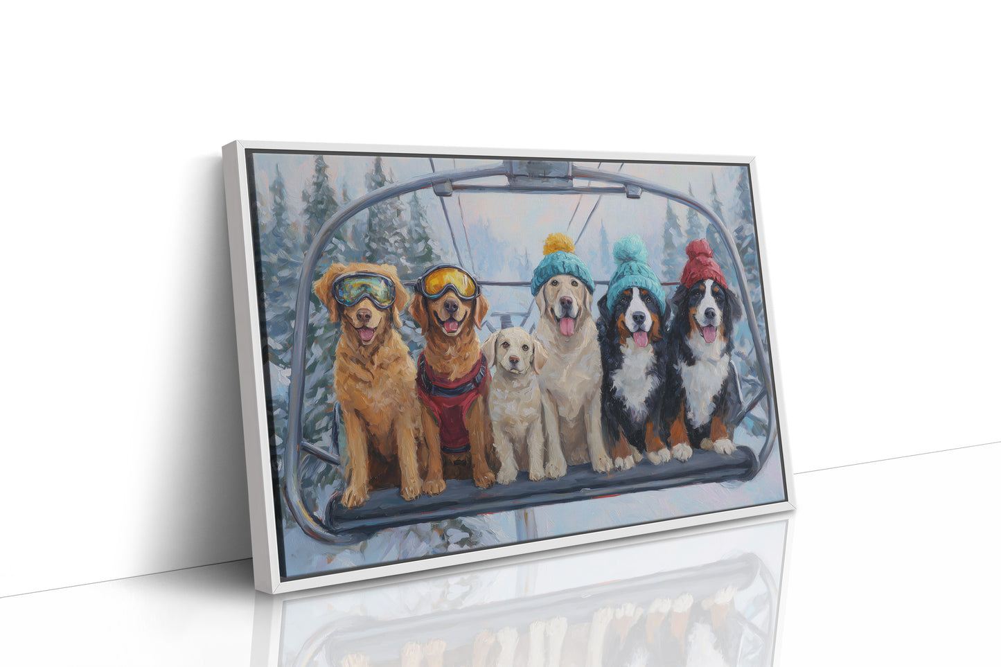 Paws on the Chairlift: Alpine Canine Crew