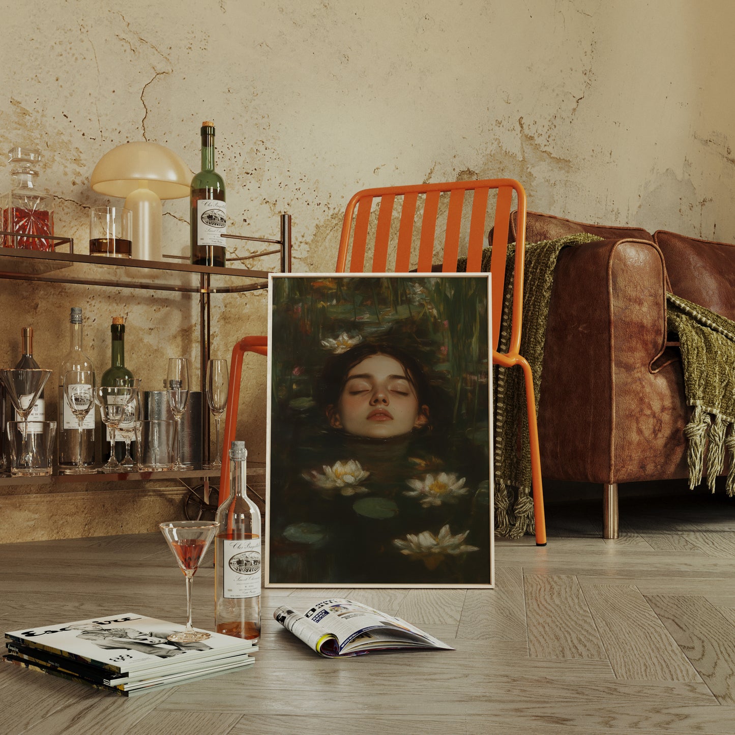 Waterlily Dream Beneath the Surface