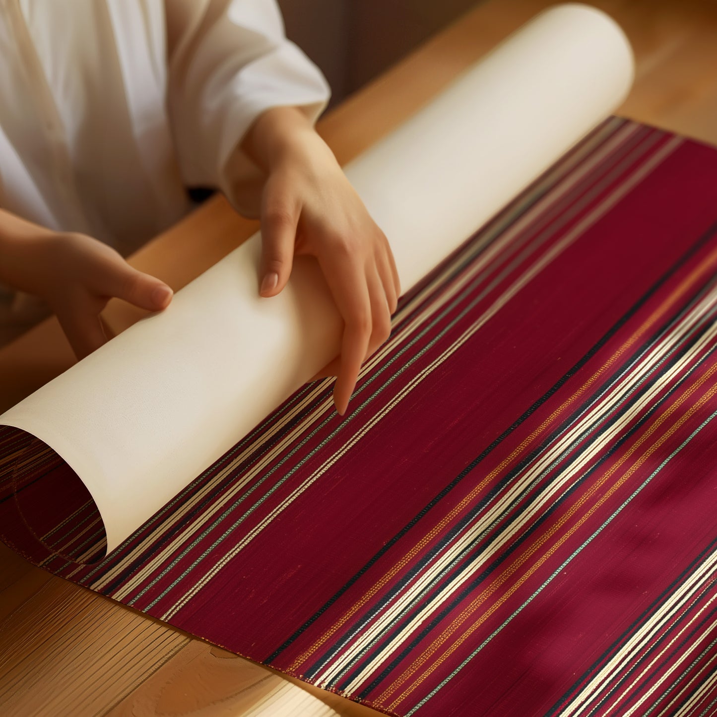 Crimson Threads of Tradition