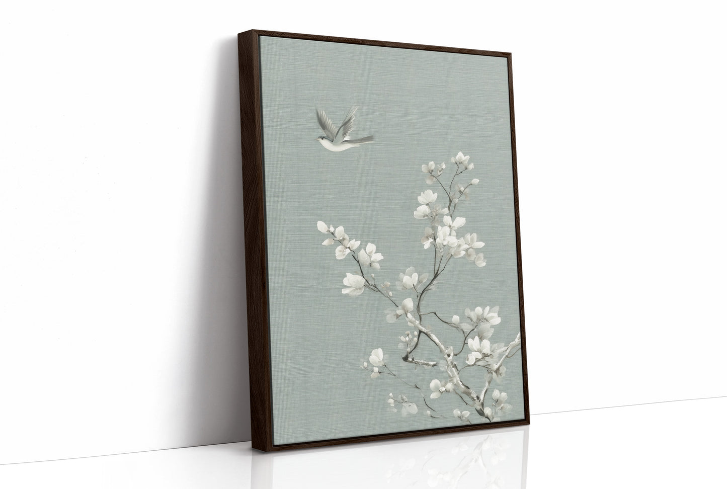 Soft Blossoms On Morning Linen