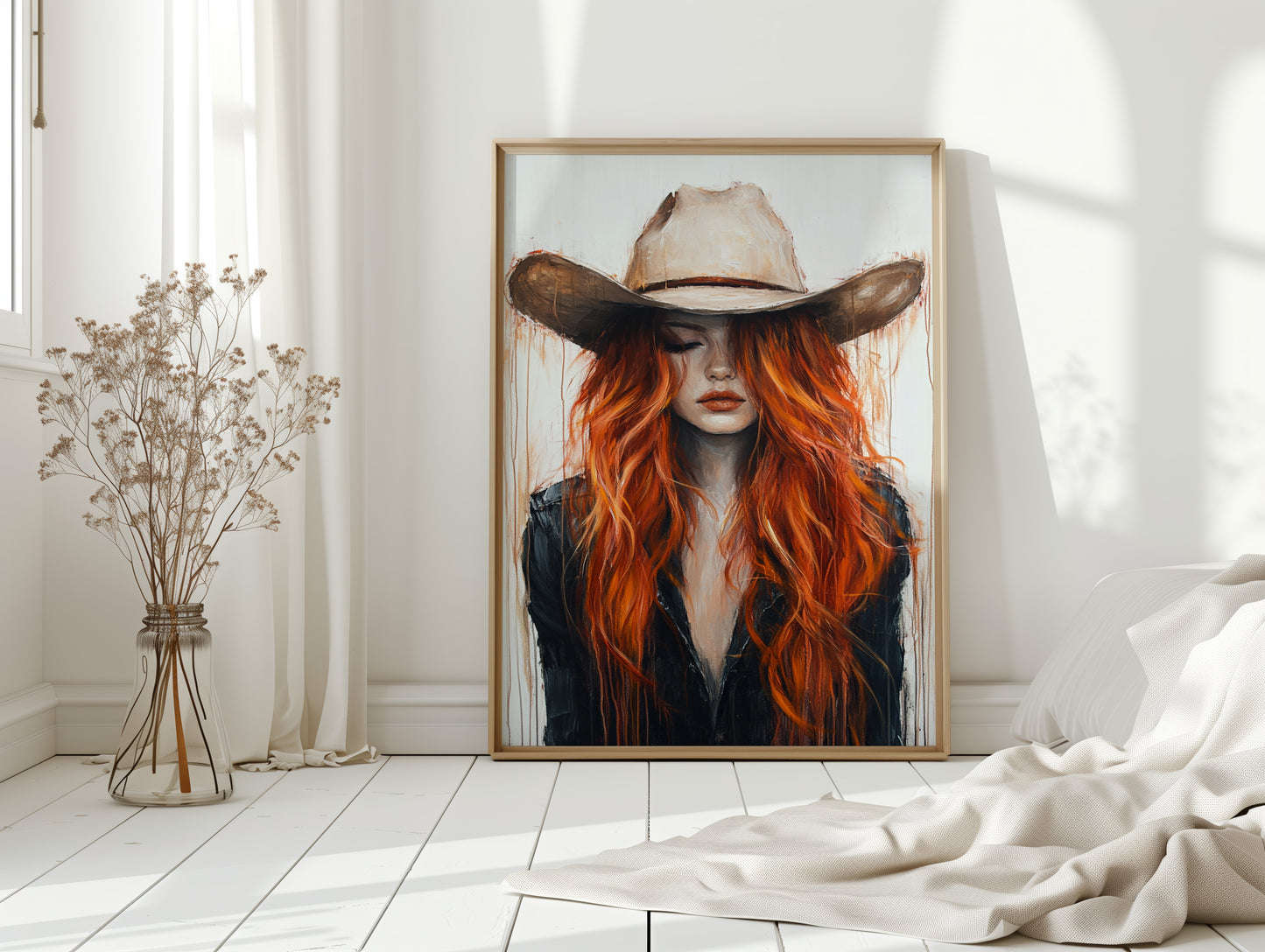 Cowgirl Ember – Rustic Elegance in Red