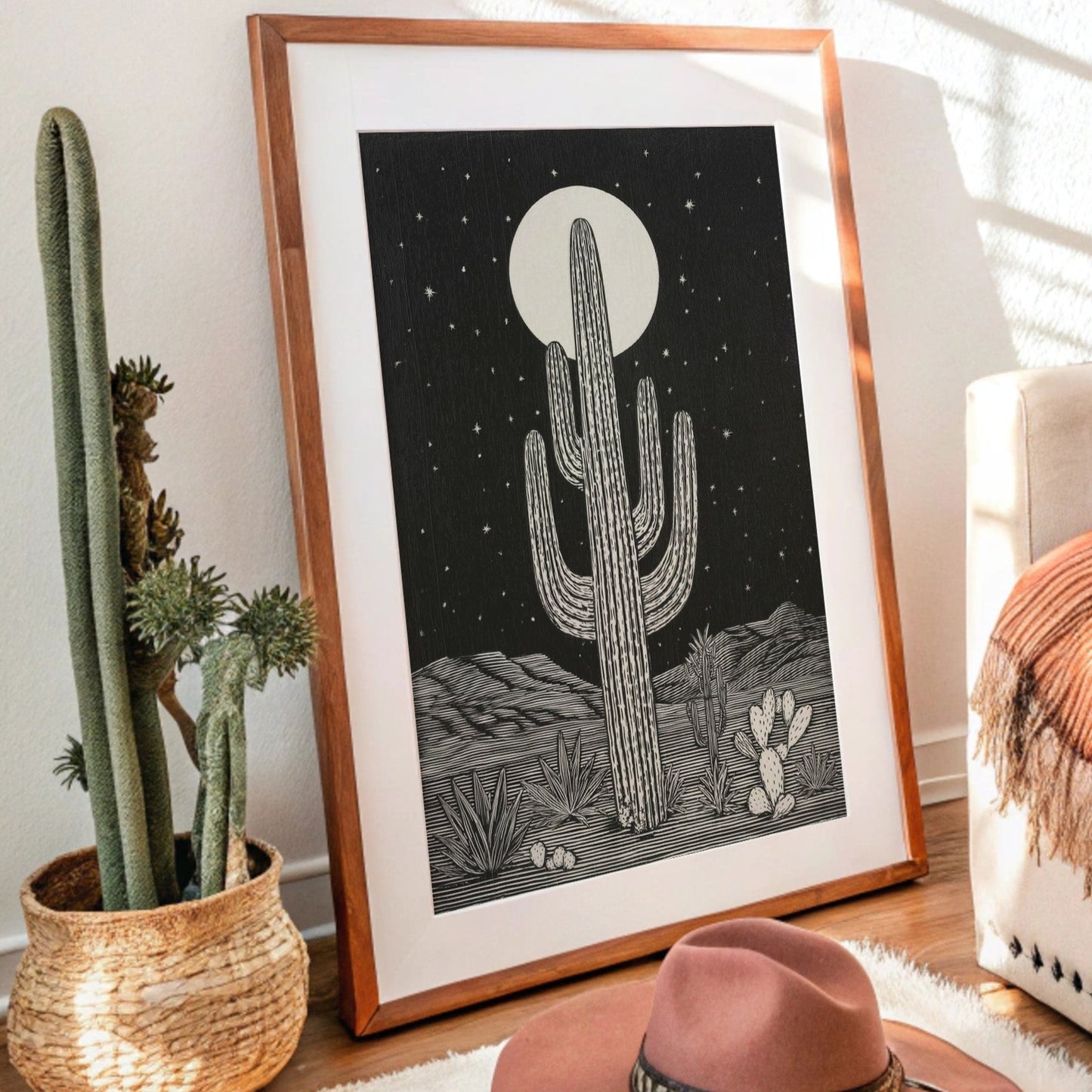 Beneath The Desert's Silent Gaze