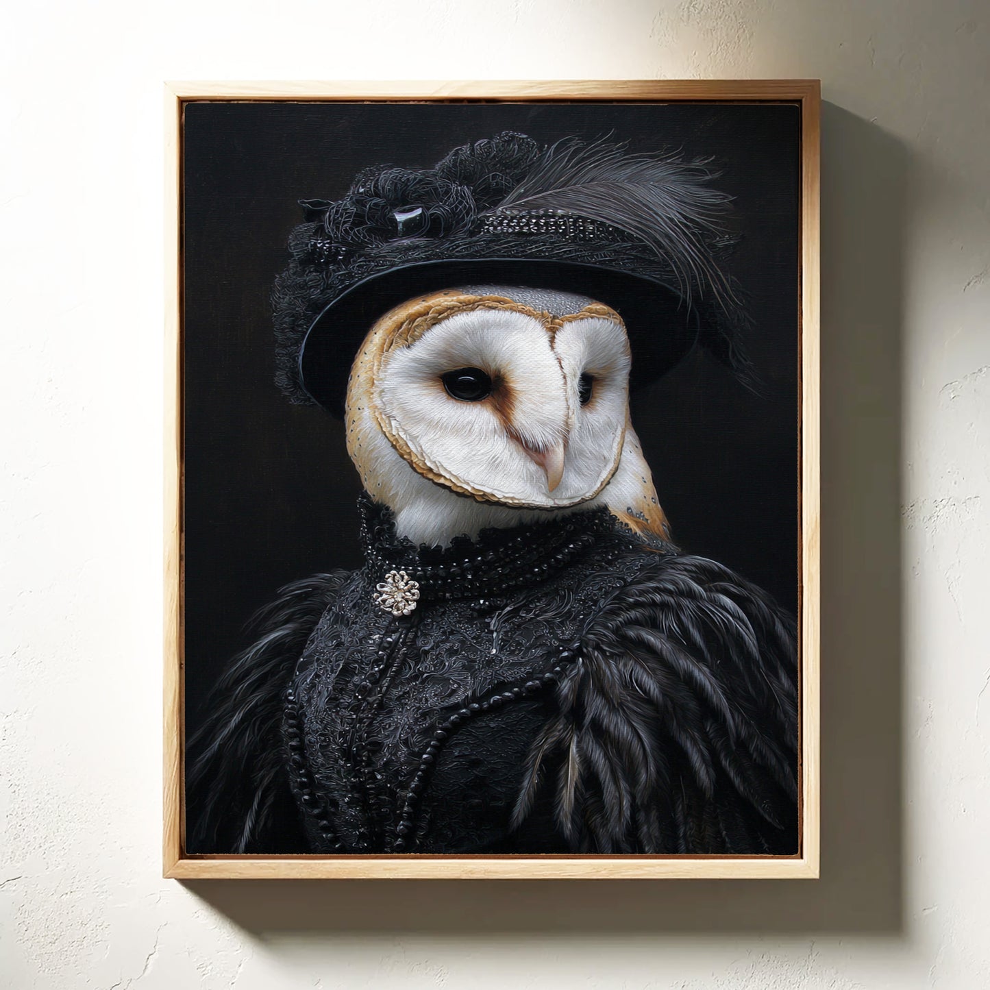 Elegantly Dressed Regal Owl