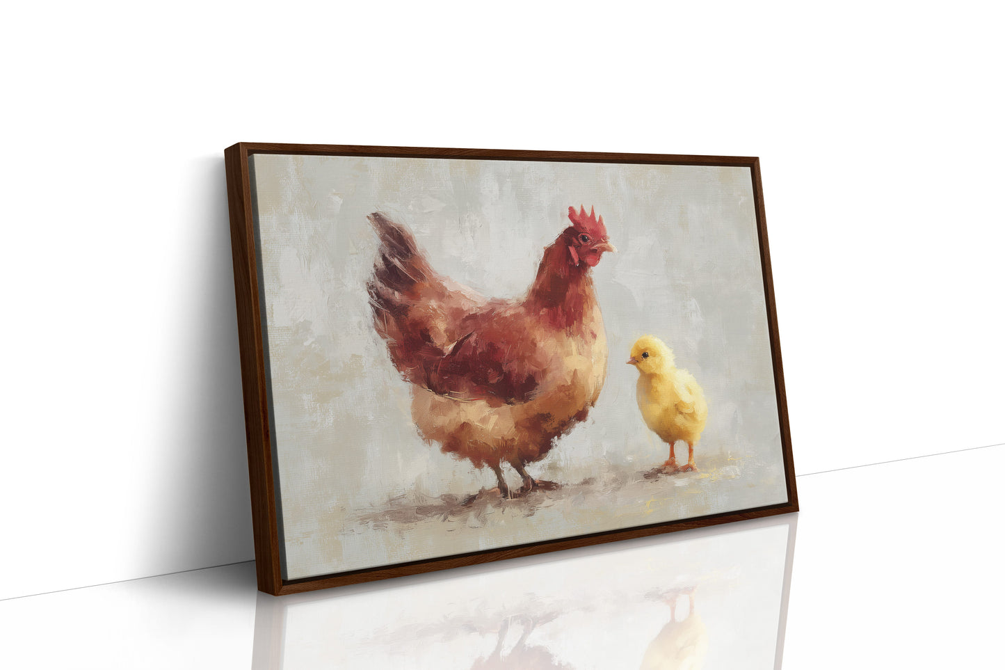 Mother Hen Shares Morning Wisdom