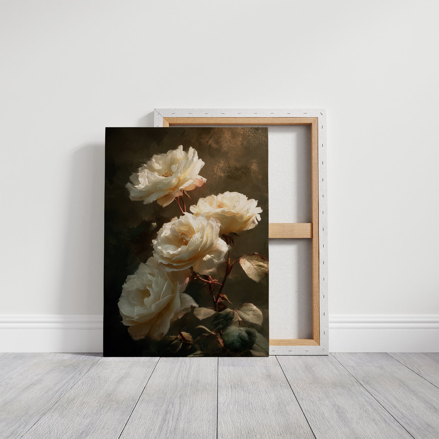Pale Blooms Against Darkness Speak