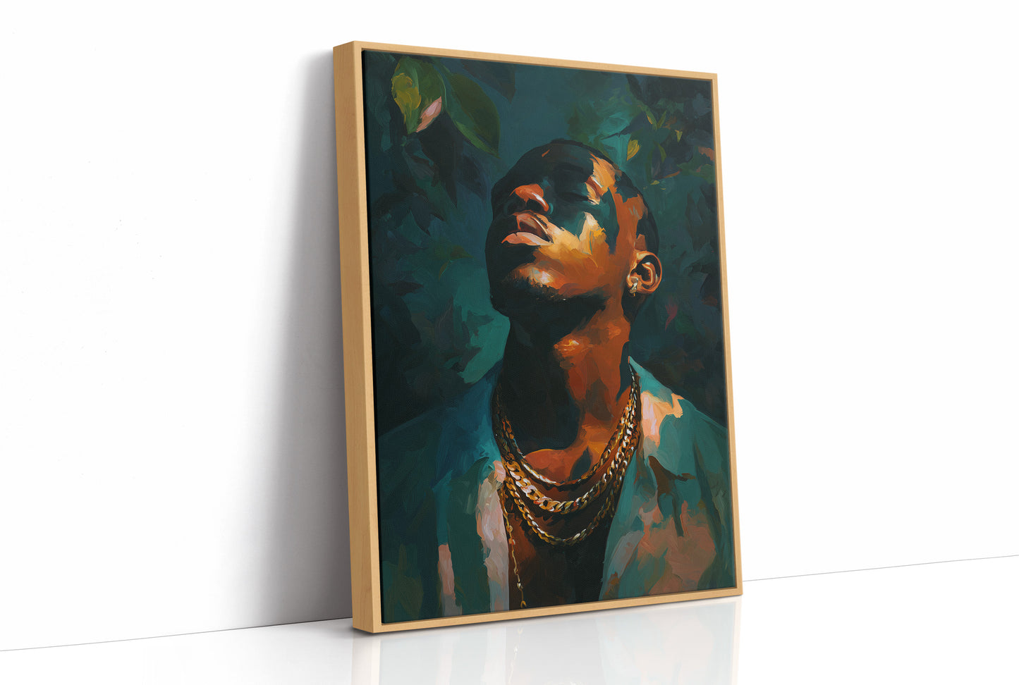 Gilded In Emerald Light