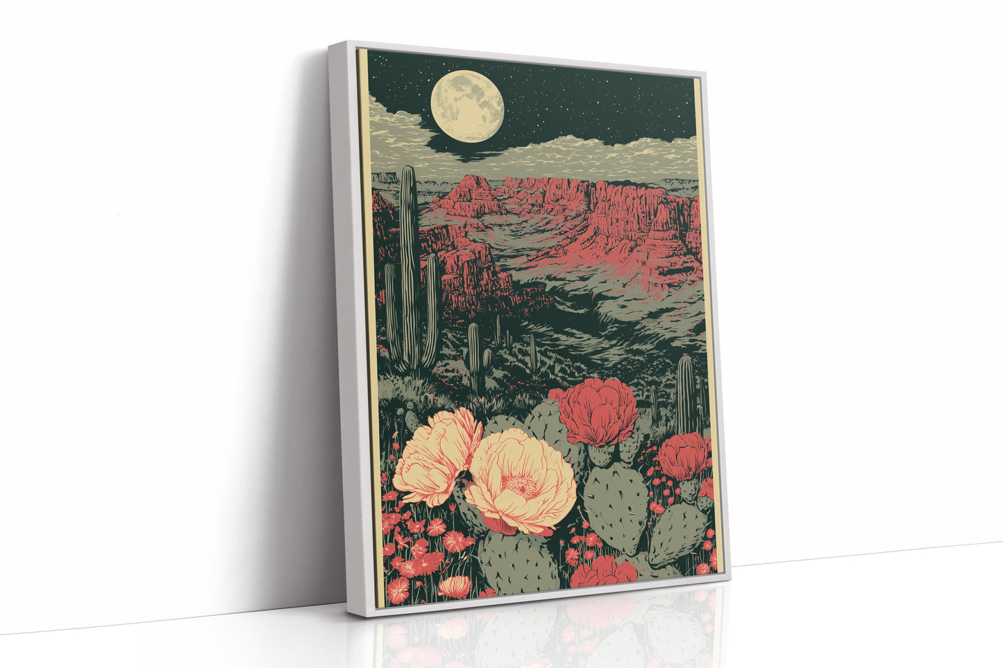 Desert Bloom at Midnight