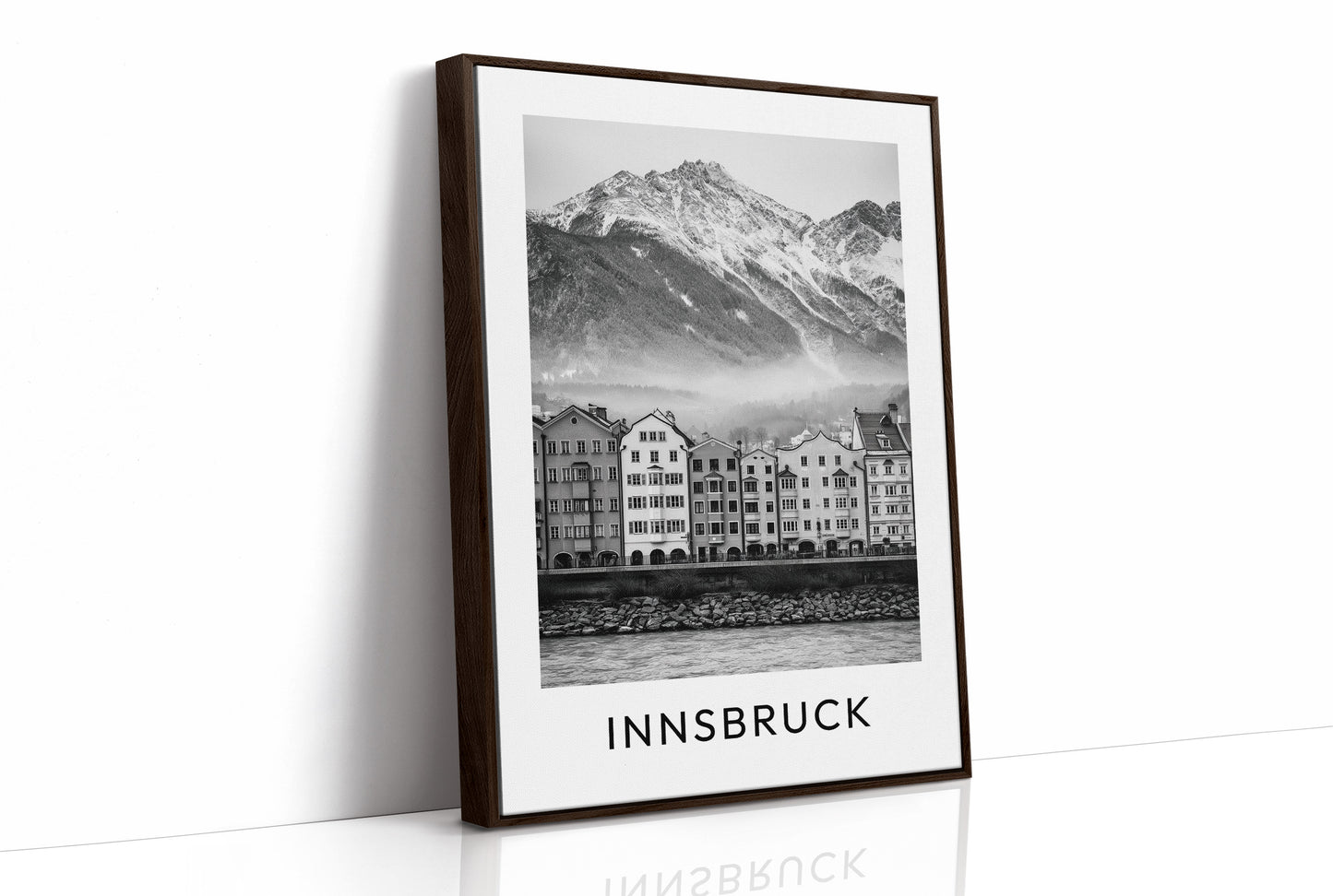 Riverside Facades, Alpine Backdrop