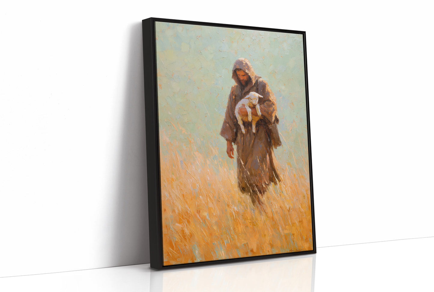 Gentle Guardian in Golden Fields