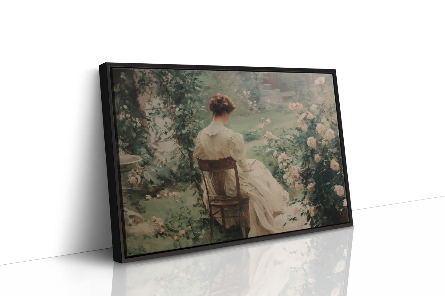 Garden Portrait Among Literary Worlds