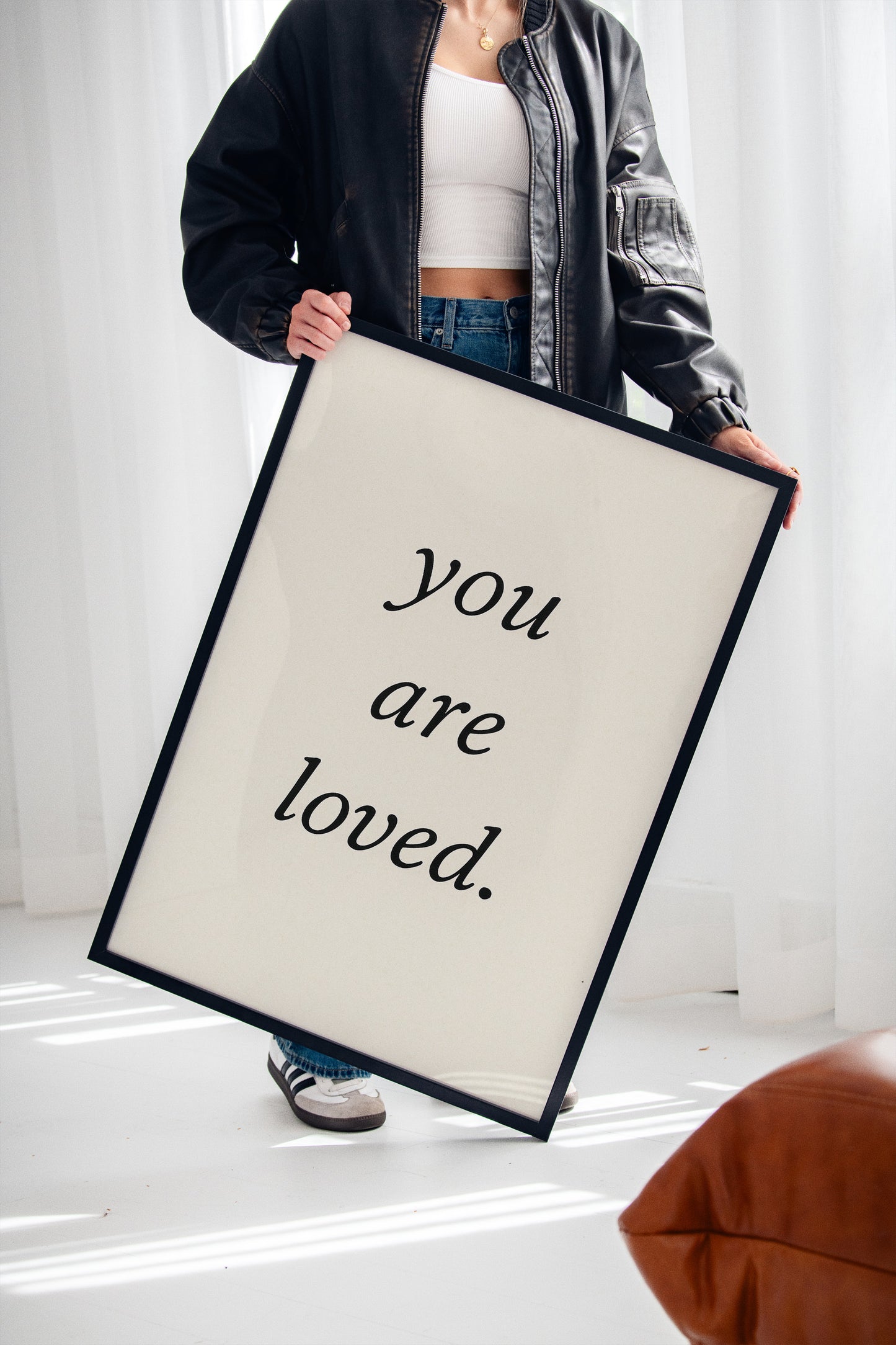 You Are Loved Minimalist Print