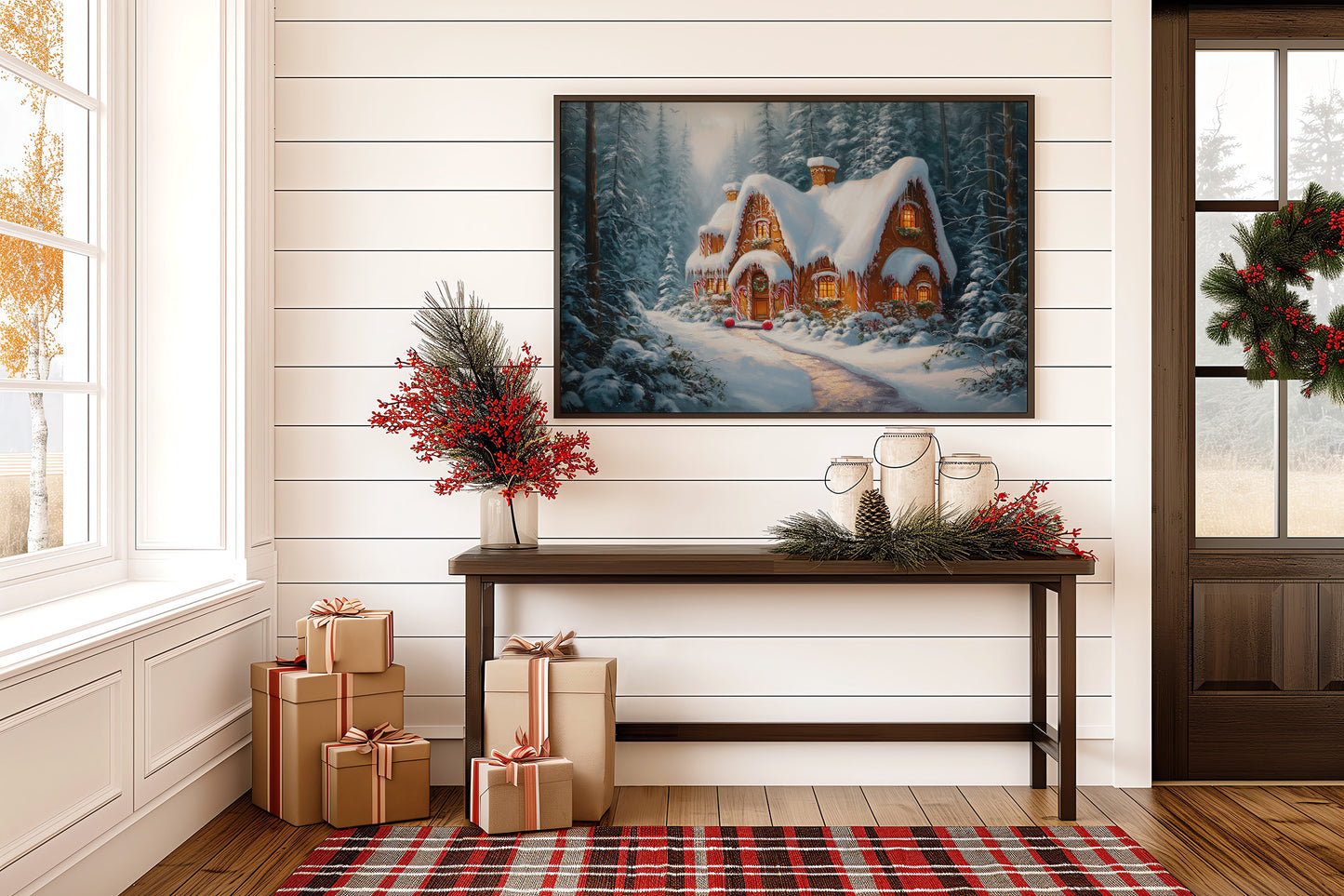 Gingerbread Dreams In Winter Woods