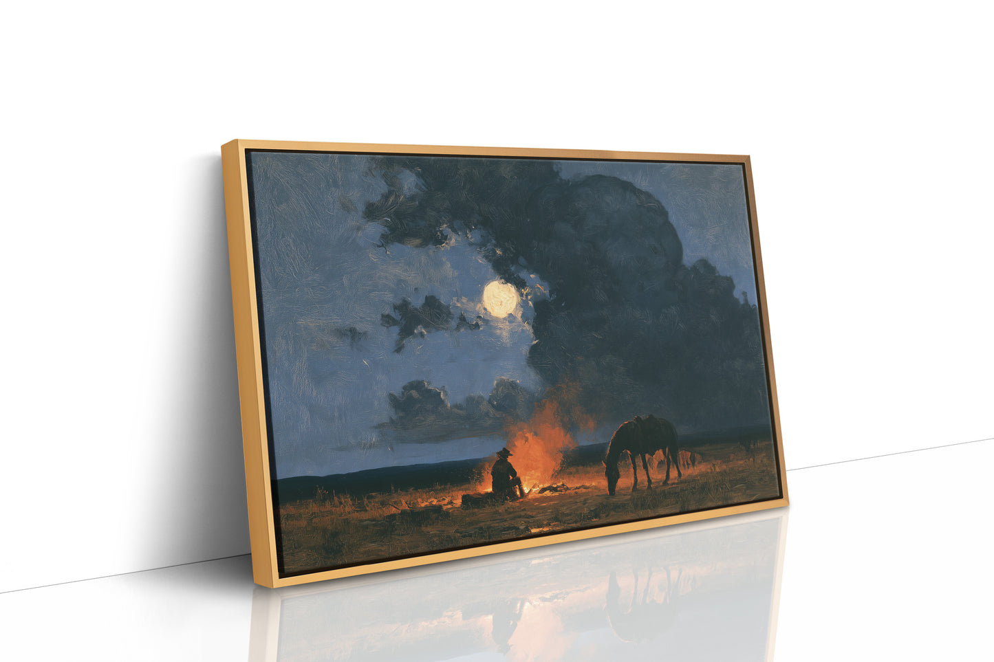Fire, Horse, And A Restless Sky