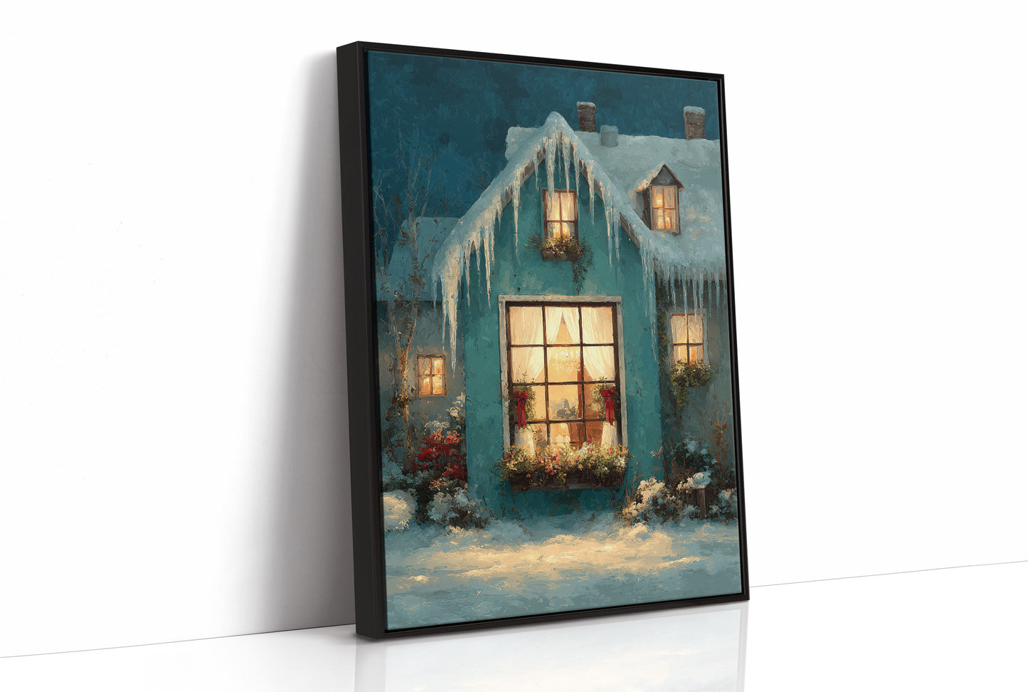 Icicles and Warm Windows
