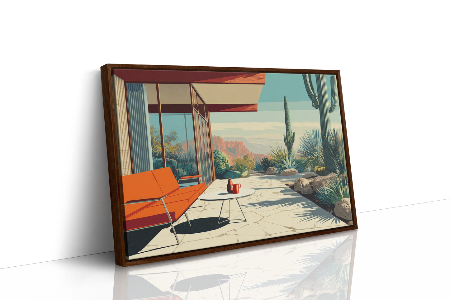 Desert Modernism Greets Coral Dawn