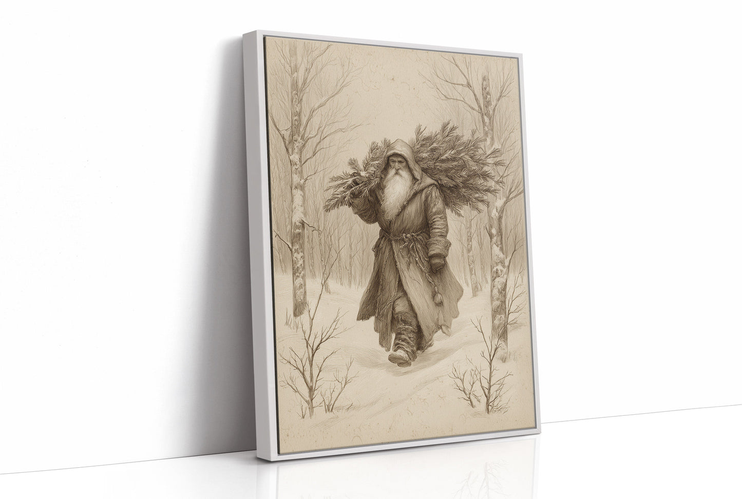 Winter Tales Through Forest Paths