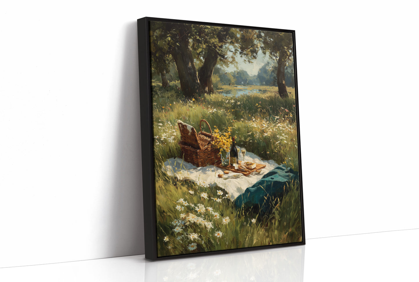 Picnic in the Wildflower Field