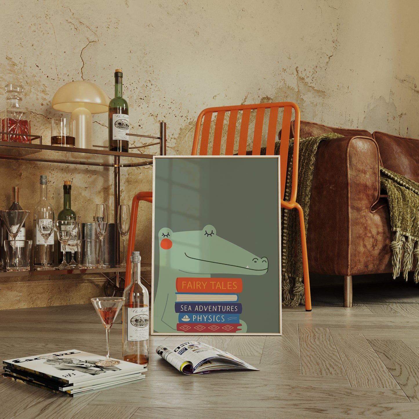 Bookish Gator Dreams of Fairy Tales