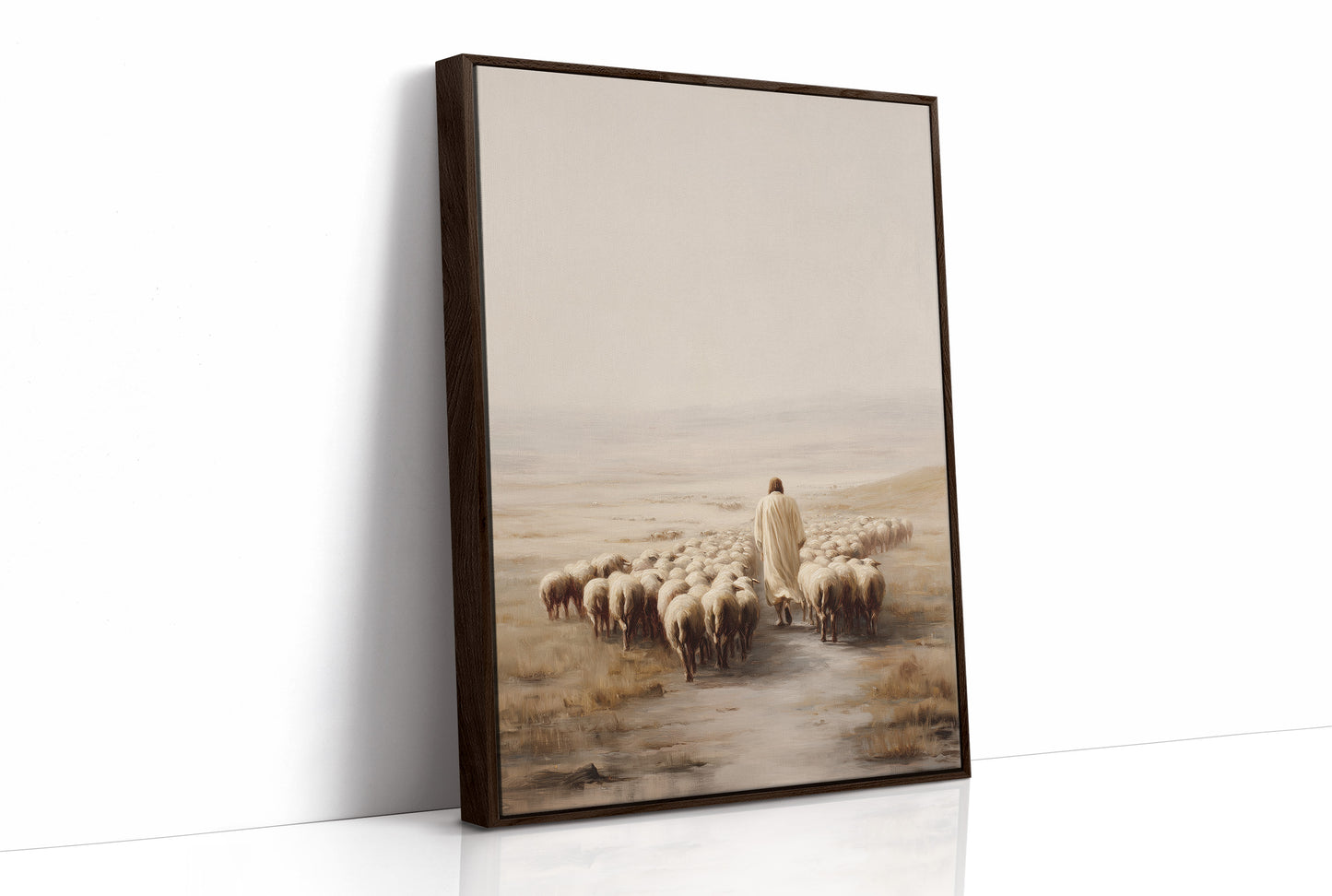 Shepherd's Path Through Morning Fog