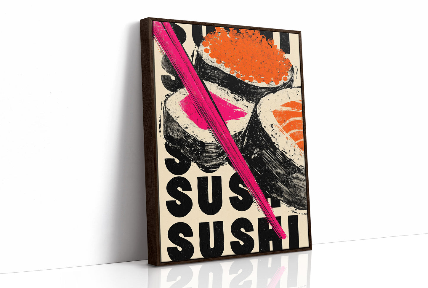 Bold Flavors Dance In Pink Light