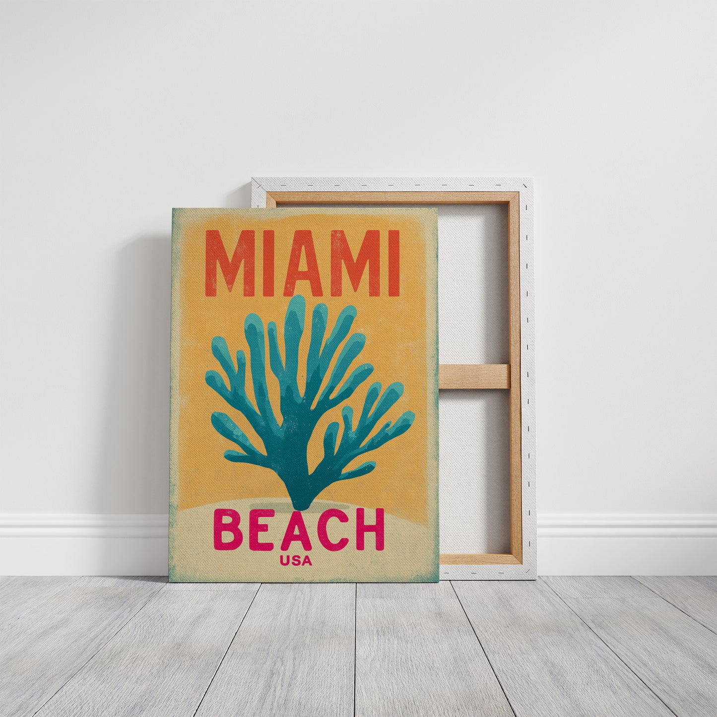 Coastal Nostalgia Rests Against Gallery White