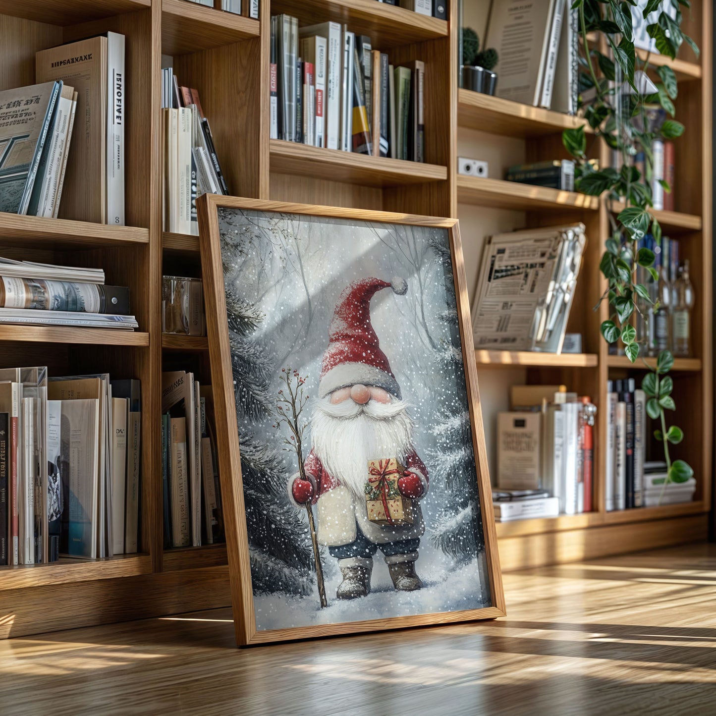 A Gift Beneath the Snowfall