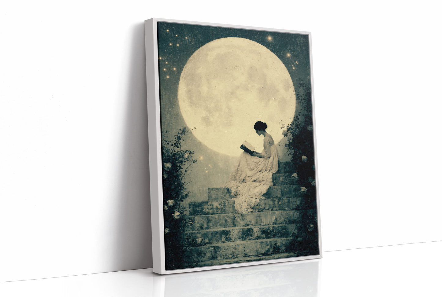 Reading by Moonlight