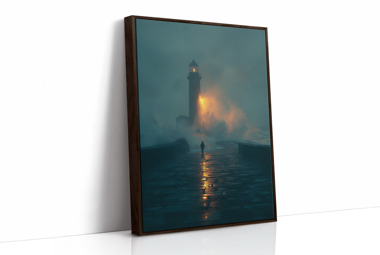 Coastal Sentinel Calls Through Fog