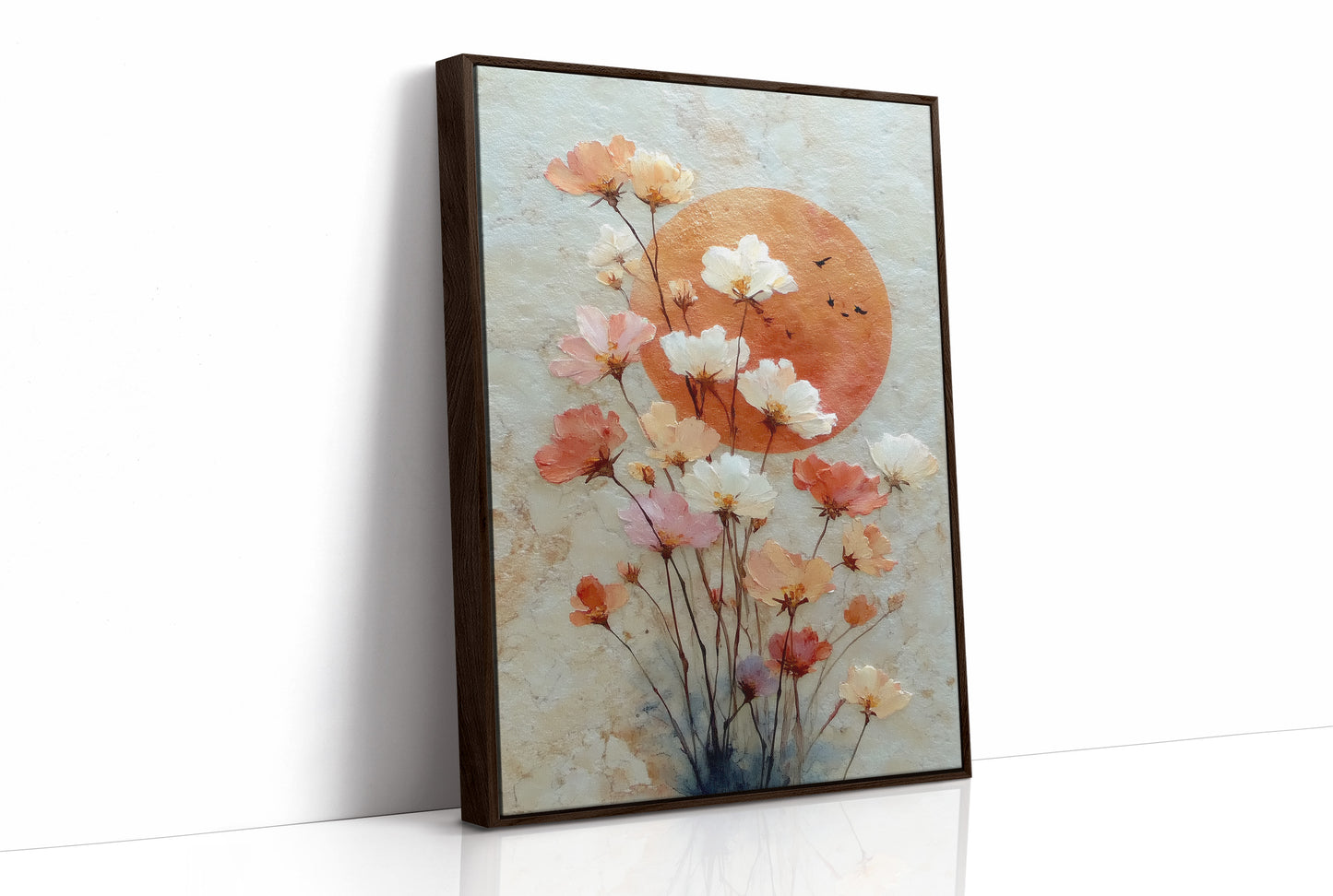 Wild Poppies Dance At Sunset