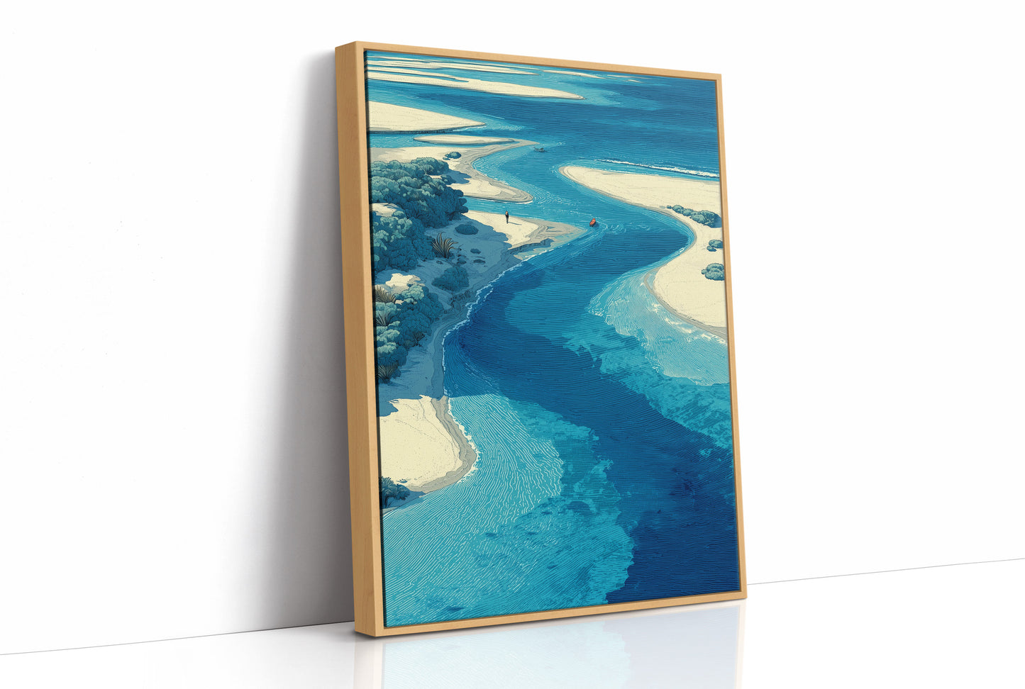 Where the River Meets Itself