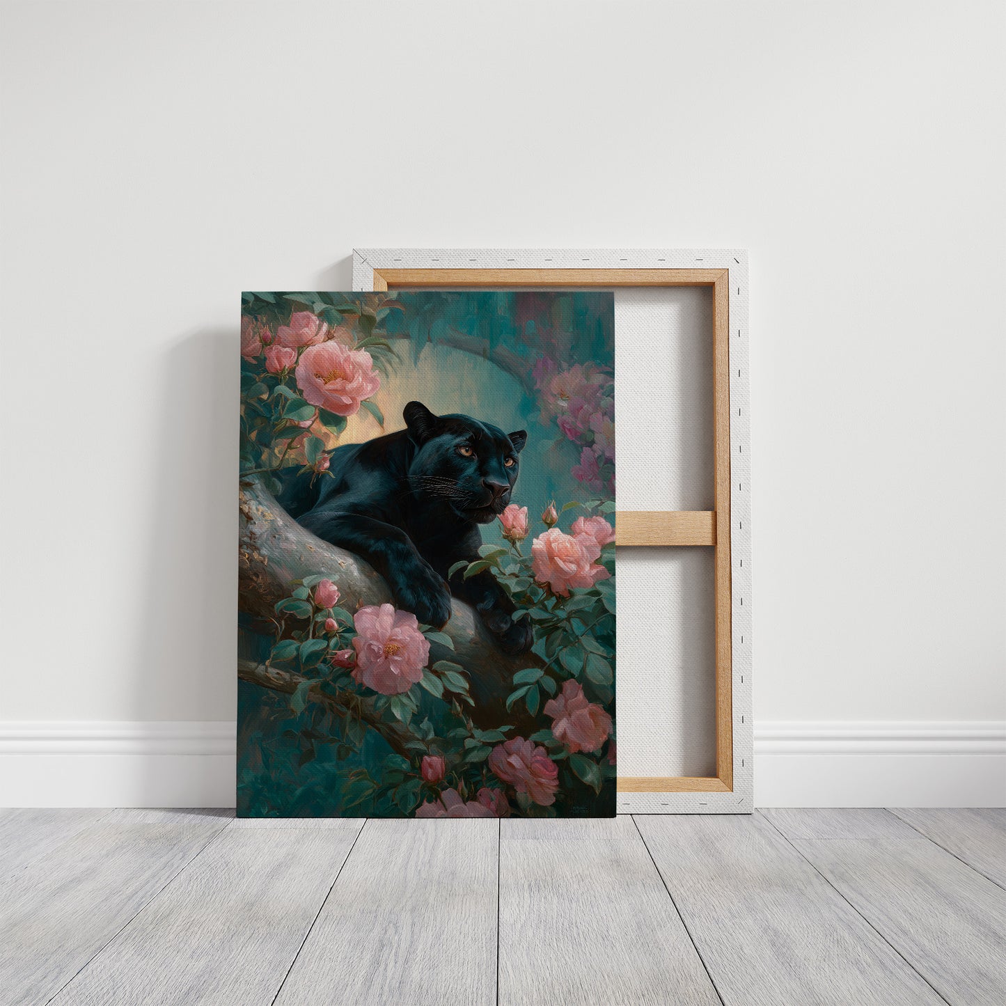 Midnight Among Pink Blossoms