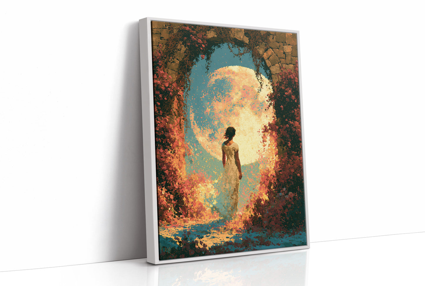 Threshold of Falling Light