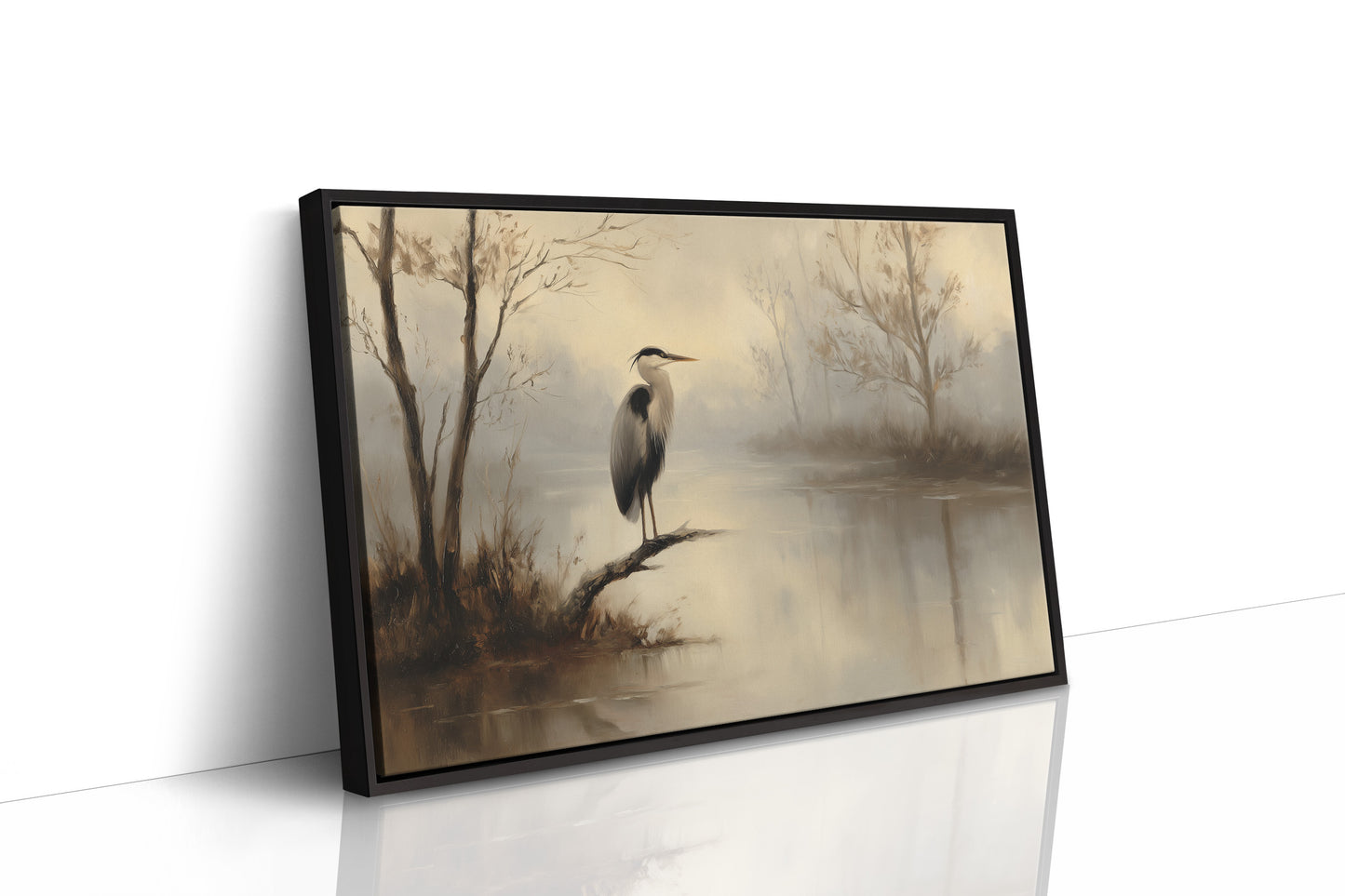 Stillness Speaks At Water's Edge