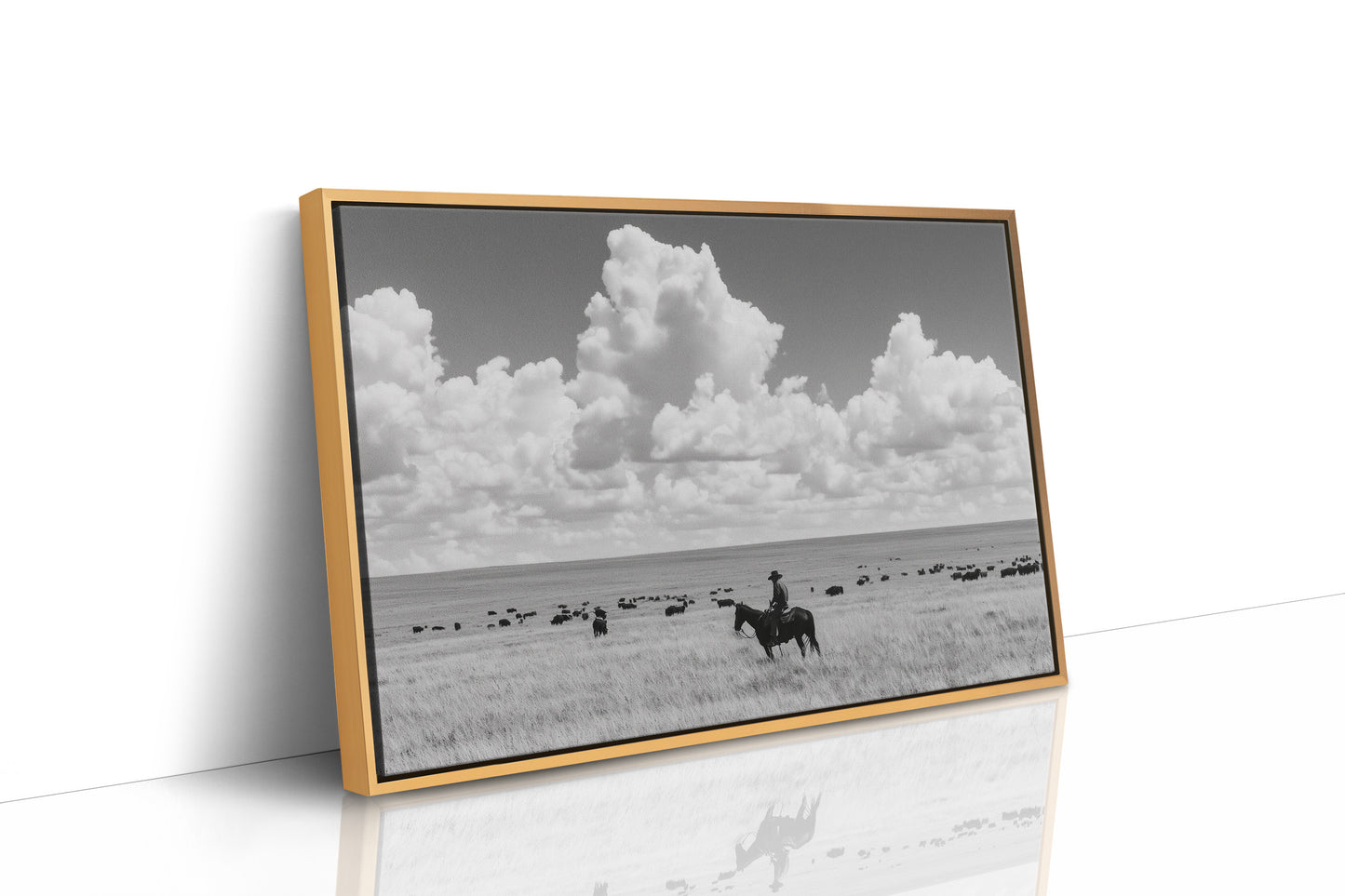 Rider on the Open Range