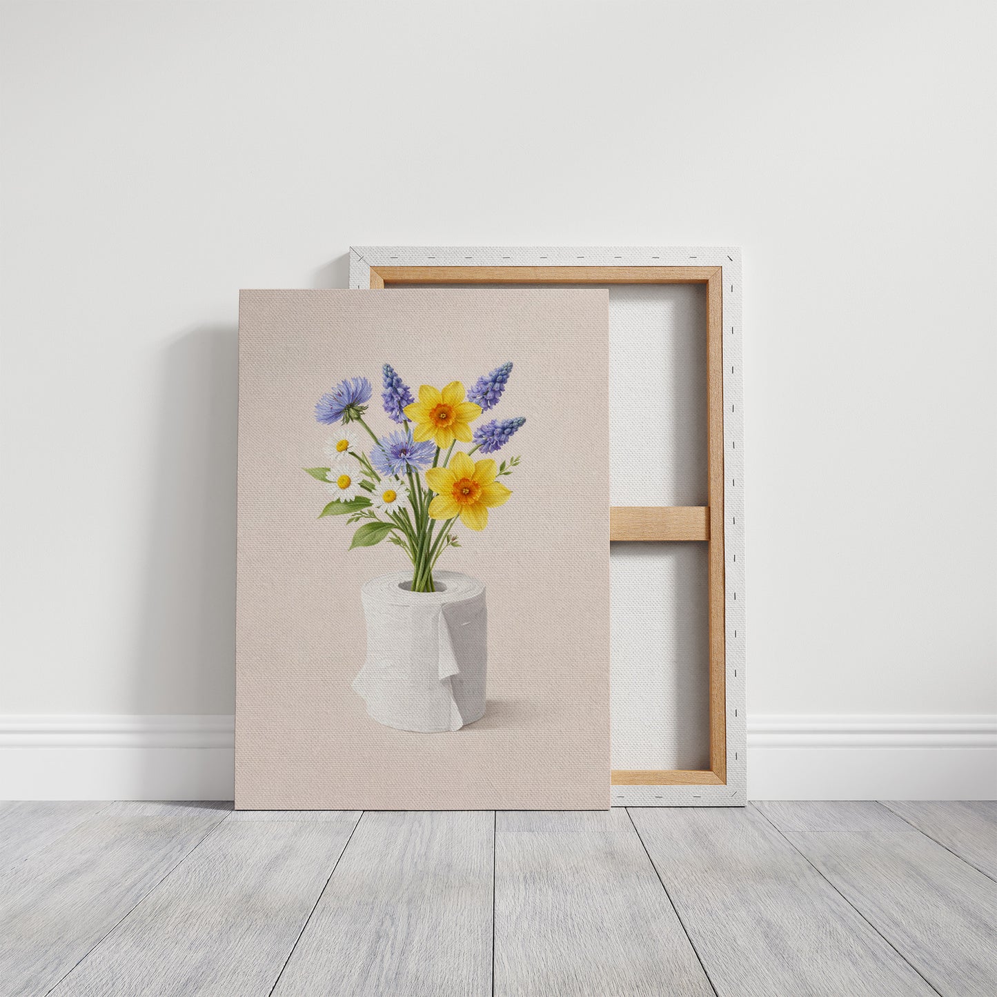 Pandemic Bloom: Spring's Defiant Arrangement