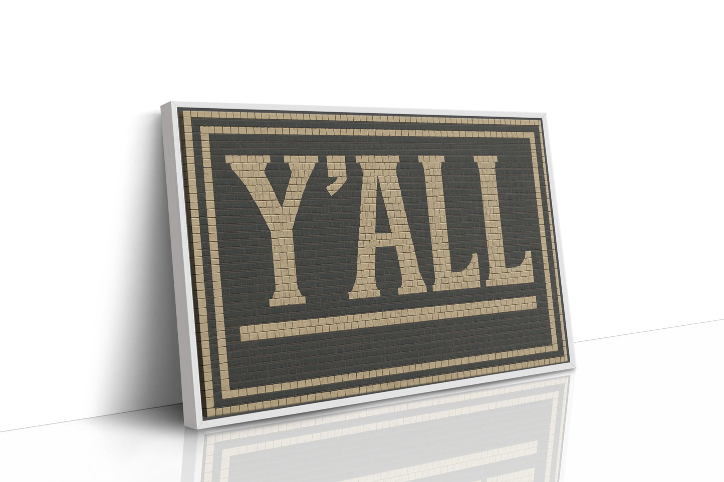 Y’ALL Mosaic Wall Art